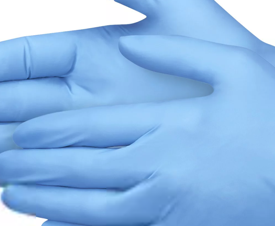 Uline Industrial Nitrile Gloves - Powder-Free, 6 Mil, Small