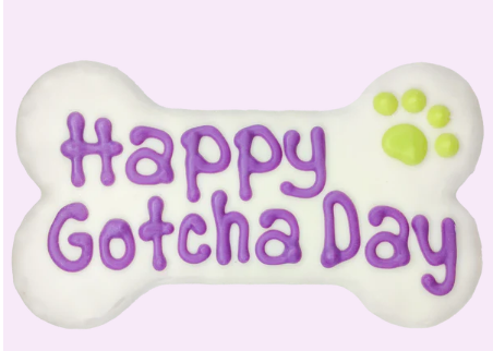 Happy Gotcha Day - Bosco & Roxy Cookie