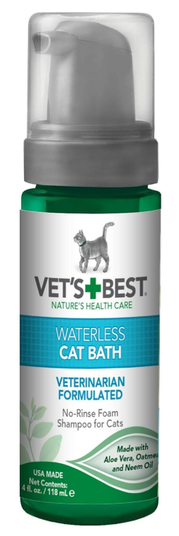 Vets Best - Waterless Cat Bath 4OZ