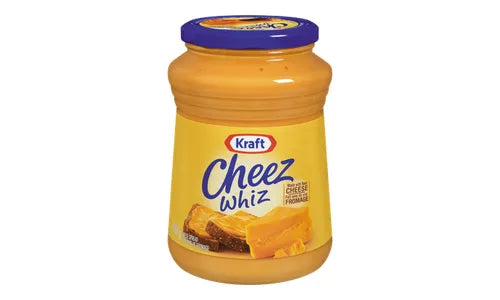 Kraft Cheez Whiz 450 grams each Made with Real Cheese
