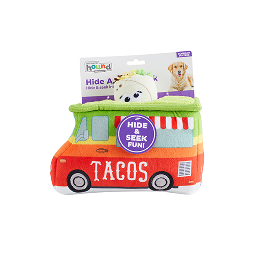 Outward Hound® Hide A Taco Plush Puzzle Dog Toy