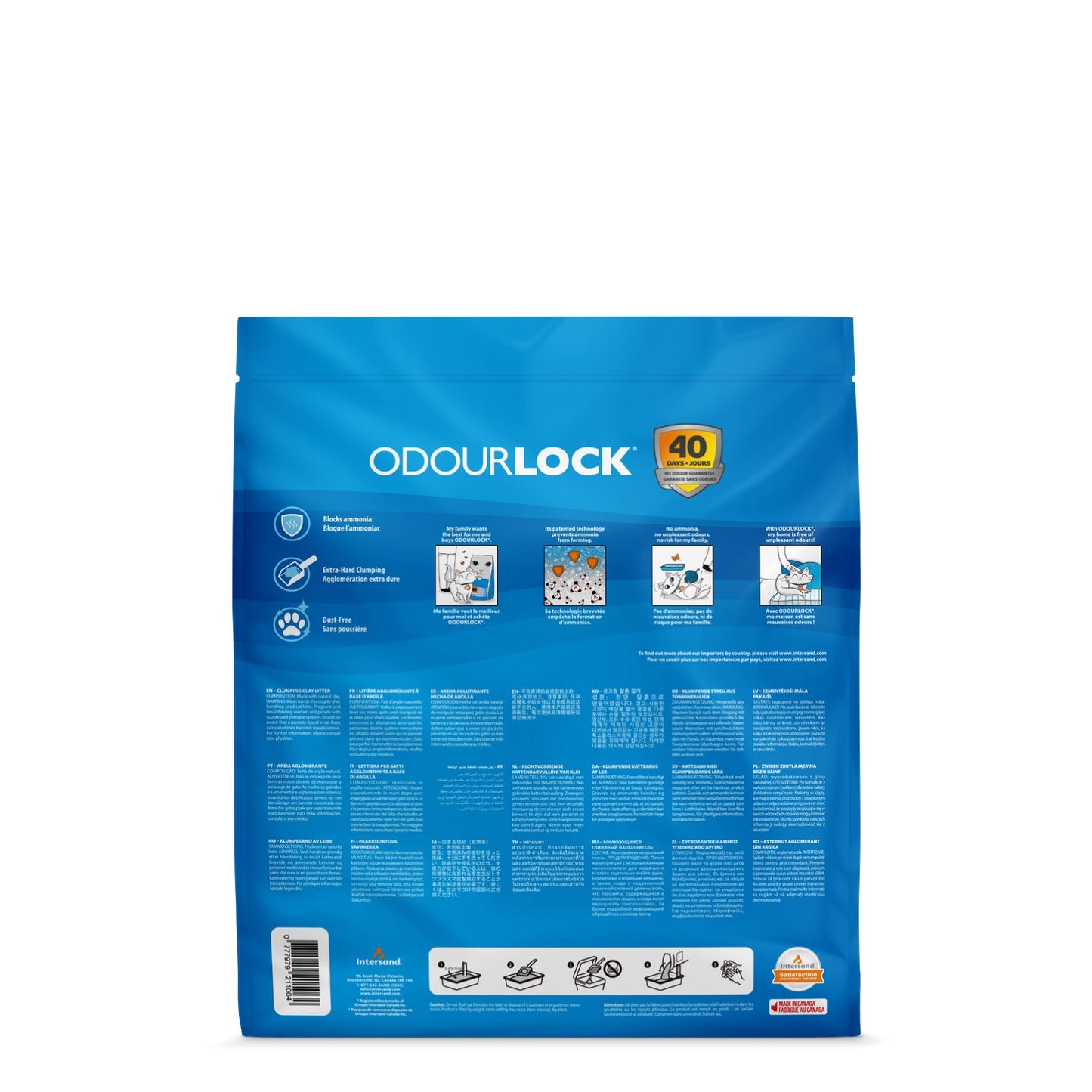 Odourlock Unscented Clumping Litter