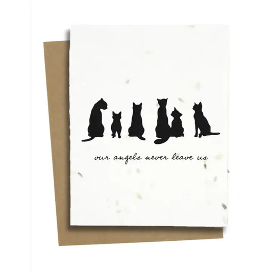 Card - Cat Loss Silhouette (Greet n Grow)