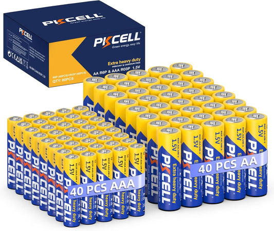 AA and AAA batteries