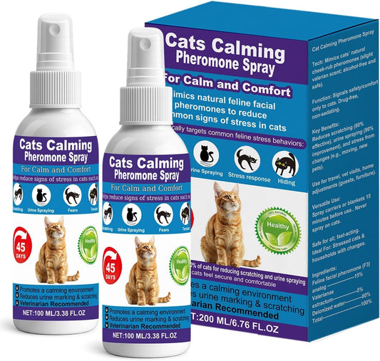 Cat Calming Spray & Cat Pheromone Spray