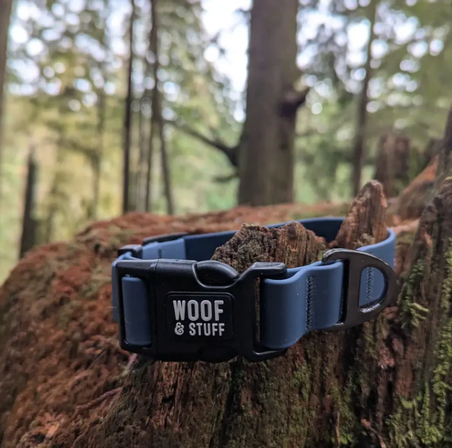 Woof & Stuff - Blueberry Waterproof Collar