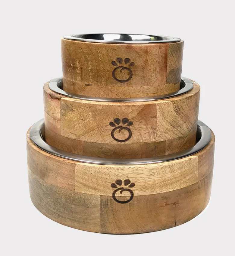 GF - Pet Wood Bowl