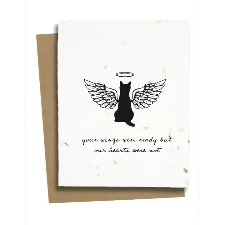 Card - Cat Loss Angel (Greet n Grow)