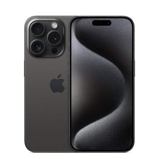 Refurbished (Excellent) - Apple iPhone 15 Pro 256GB - Black Titanium - Unlocked